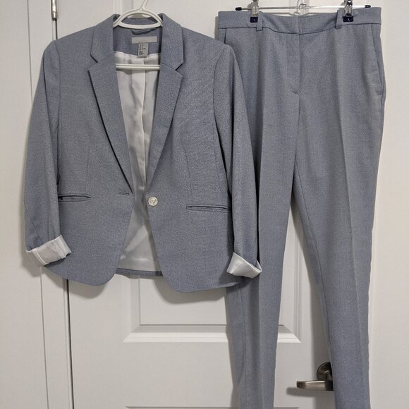 HM Light Blue Suit Set (2PC Suit/Blazer&Pants) - Picture 1 of 5